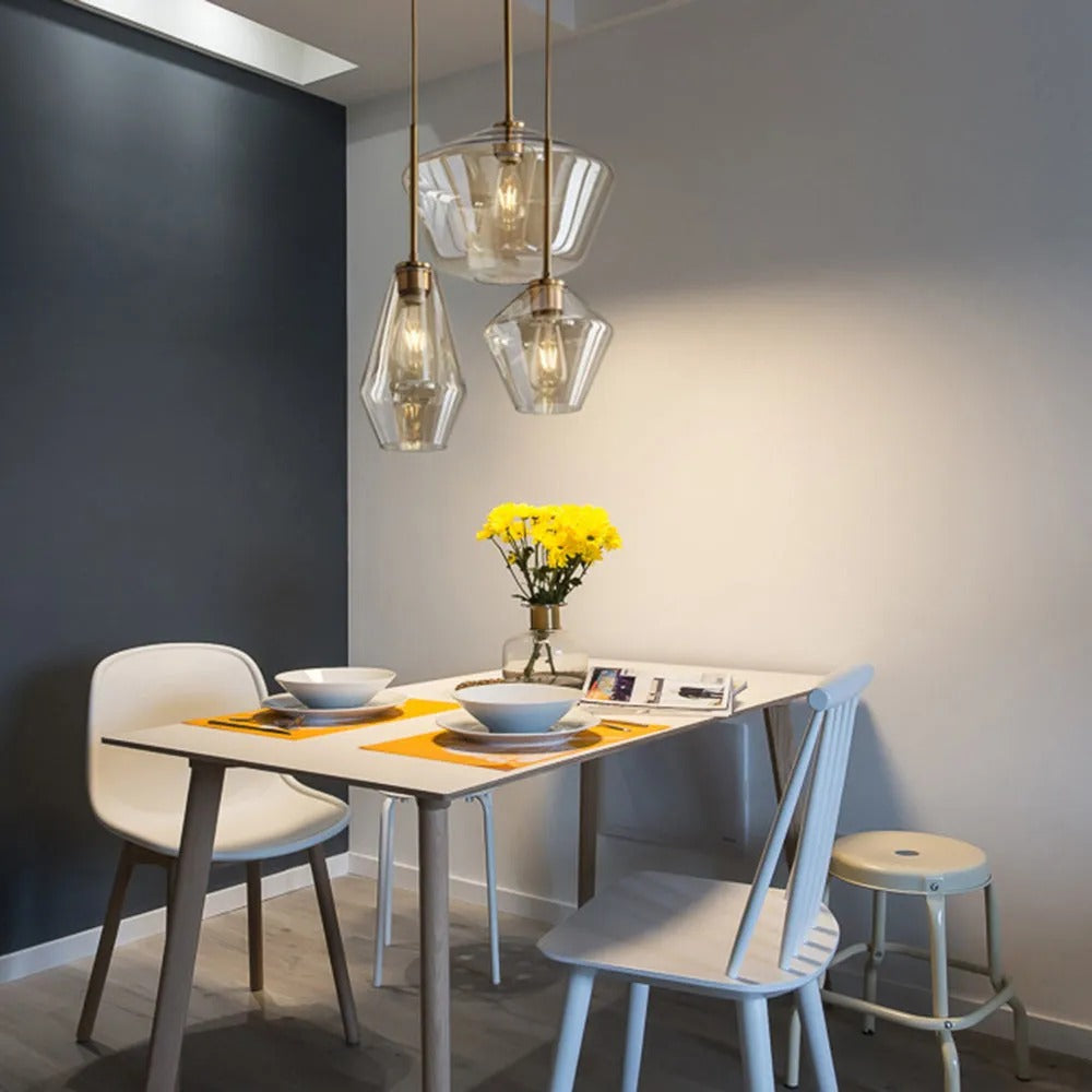Avenno Diamond Shaped Pendant Light