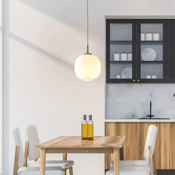 Ridanou Opal Glass Pendant Light