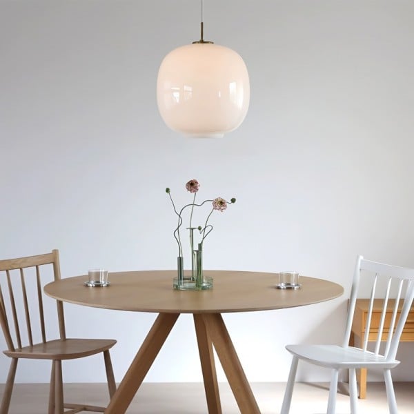 Ridanou Opal Glass Pendant Light
