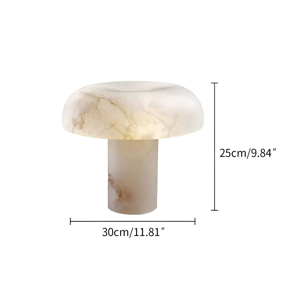 Cozino Alabaster Table Lamp