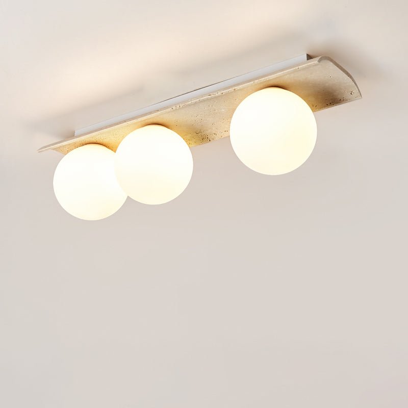 Moscoze Natural Stone Ceiling Light