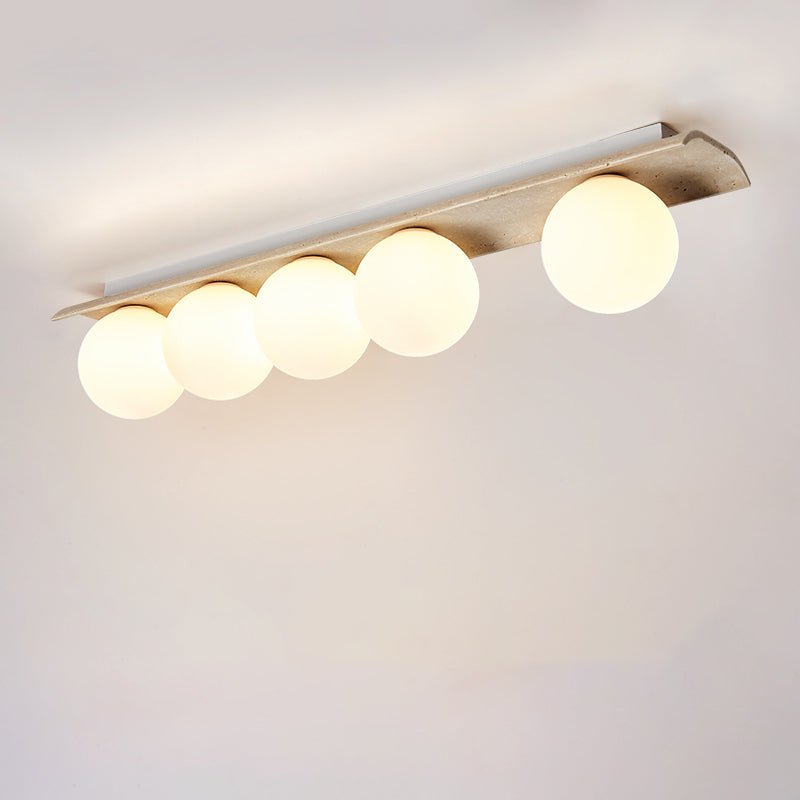 Moscoze Natural Stone Ceiling Light