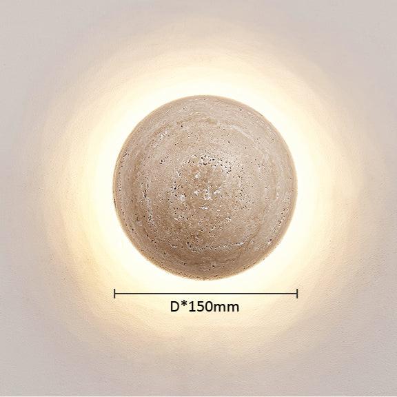 Tizo Travertine Wall Light