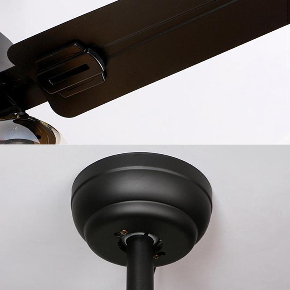 Elson Vintage Black Ceiling Fan